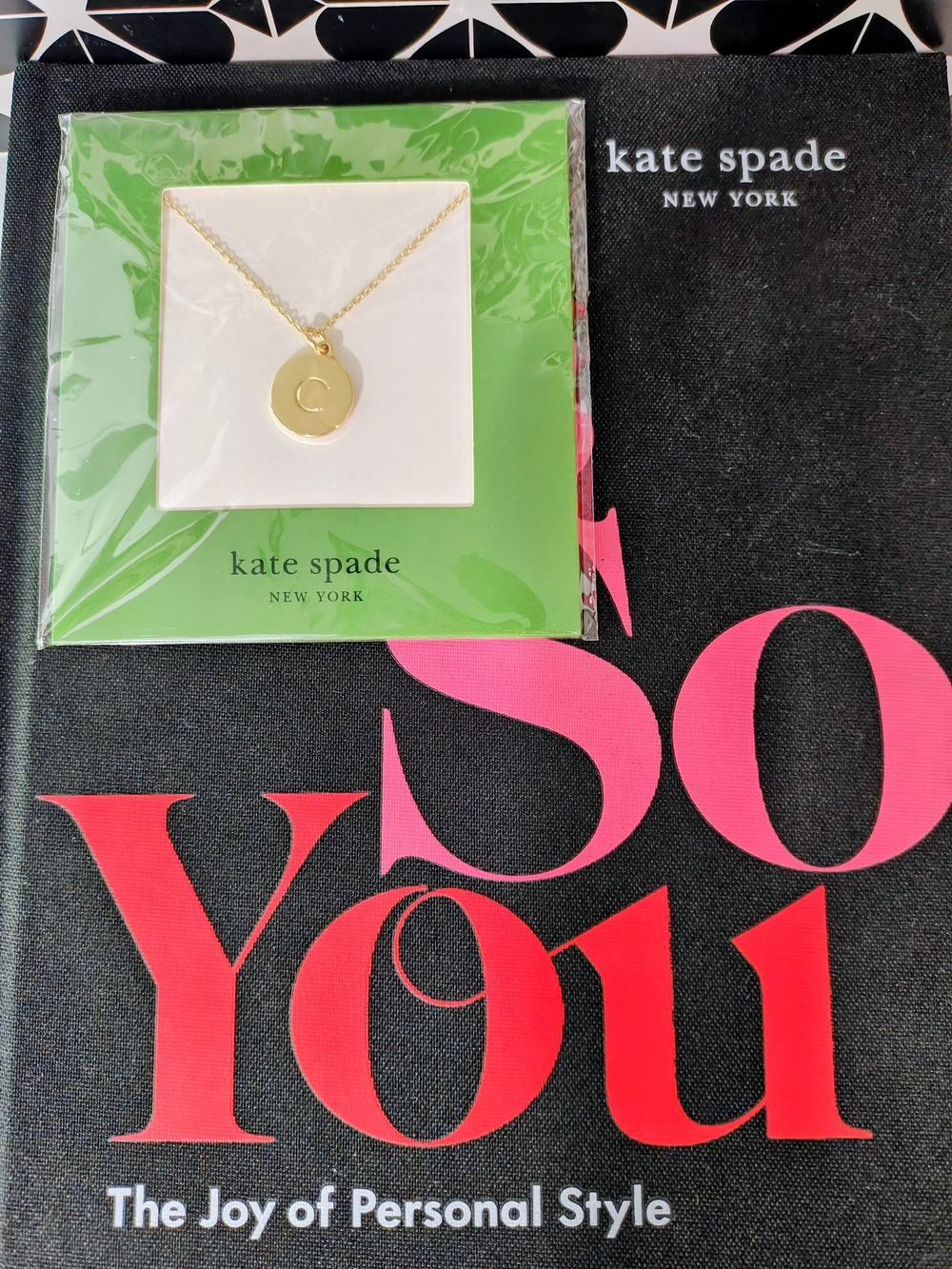 Kate Spade New York Gold Initial C Pendant Necklace - Picture 8 of 11